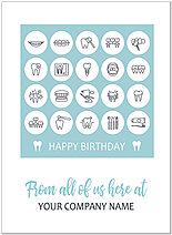 Select a verse or write your own. Dental Smiles Name Card D1670U